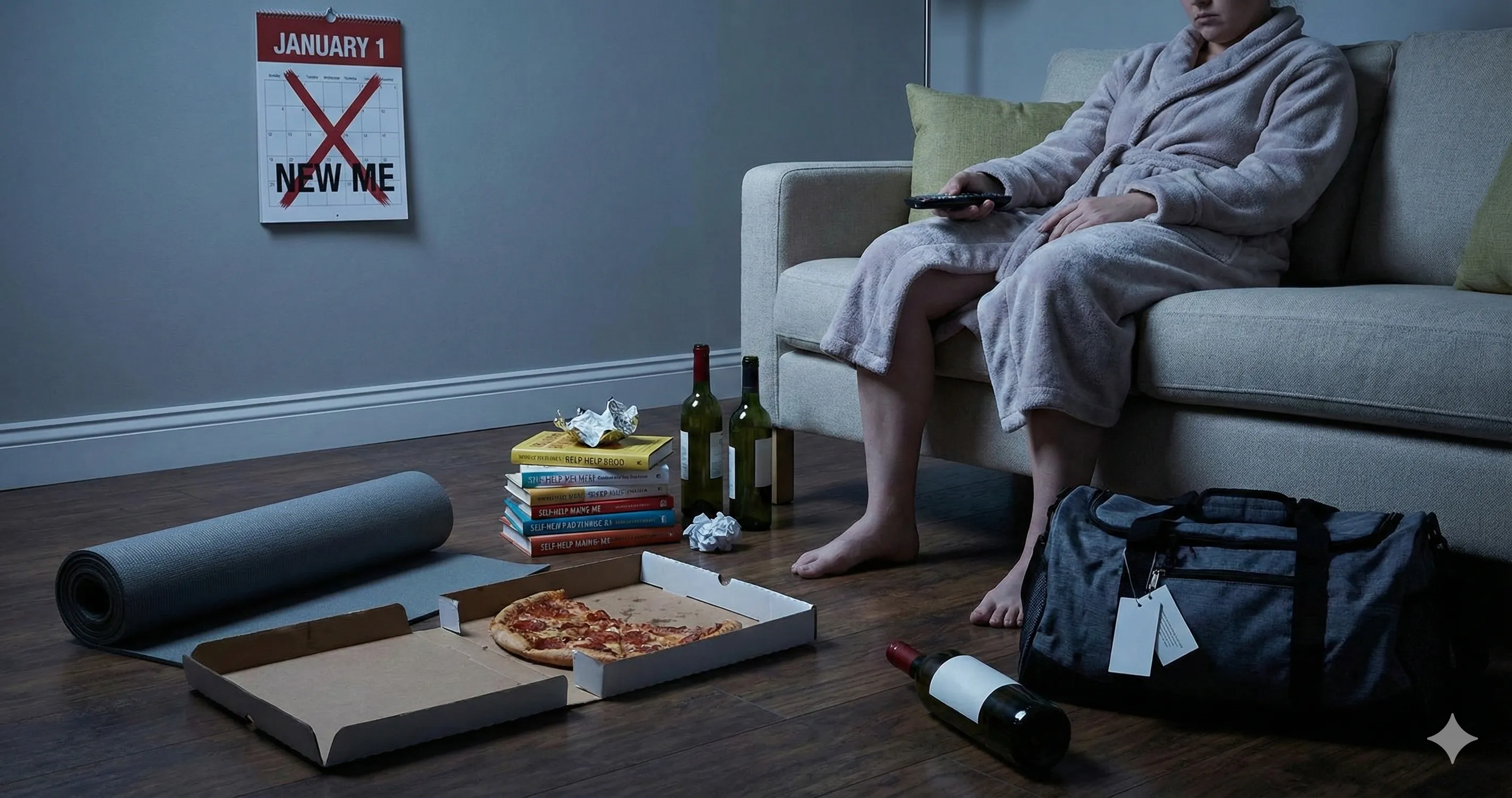 "New Year, New Me" Irony: Messages About Broken Resolutions