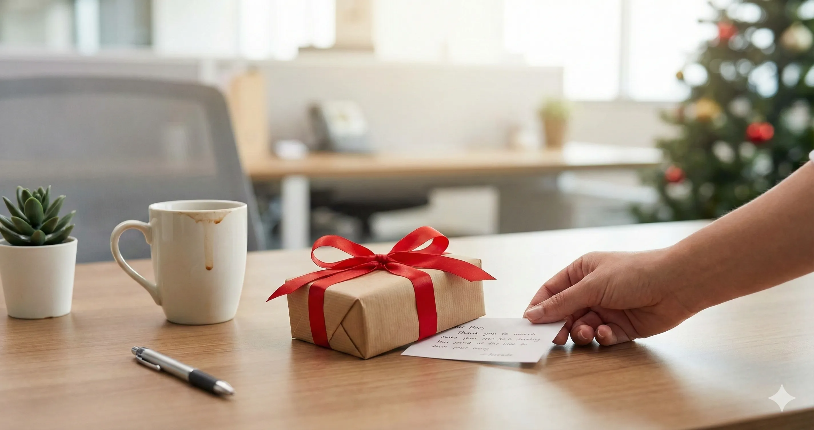 Secret Santa Notes: Witty Lines to Attach to Your Office Gift