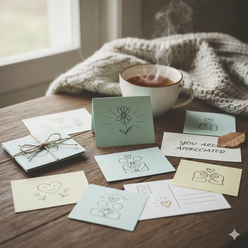 Short Messages That Say a Lot: Expressing Gratitude, Care, and Encouragement